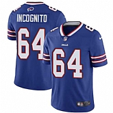 Nike Buffalo Bills #64 Richie Incognito Royal Blue Team Color NFL Vapor Untouchable Limited Jersey,baseball caps,new era cap wholesale,wholesale hats